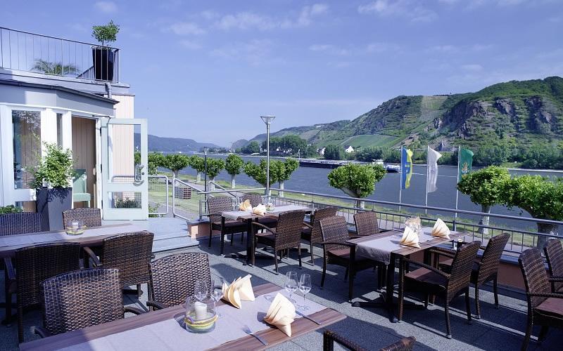 Hotel Villa Am Rhein Андернах Екстериор снимка