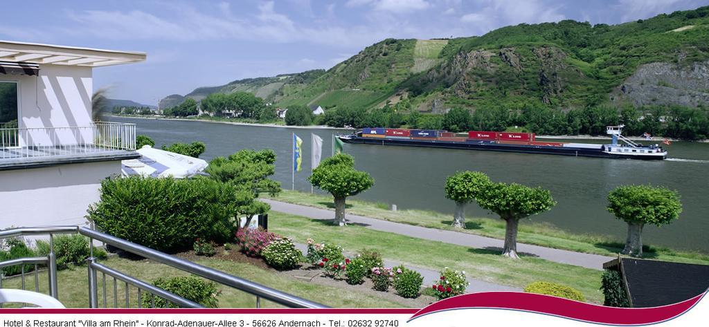 Hotel Villa Am Rhein Андернах Екстериор снимка